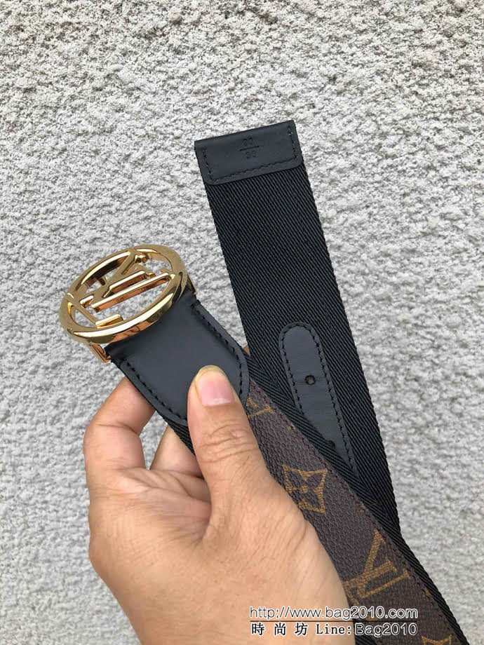 路易威登LV M0117U 本季新品 LV Circle腰帶 休閒時尚 男士皮帶  xfp1360